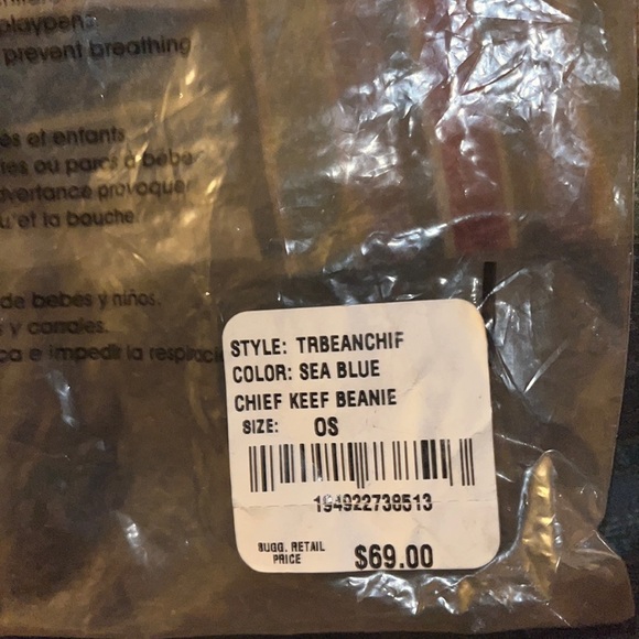 True religion x Chief Keef beanie - Picture 3 of 4